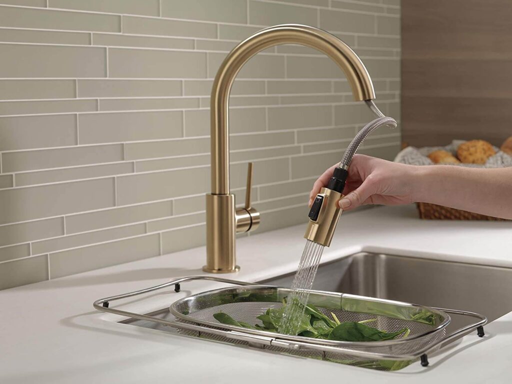 Delta Gold Kitchen Faucet